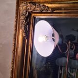 Mirror wood patina gold 58x70