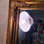 Mirror wood patina gold 58x70
