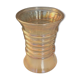 Vase pink iridescent glass