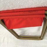 Pair of folding lail Lafuma stools