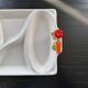 Vegetable slushie dip dish