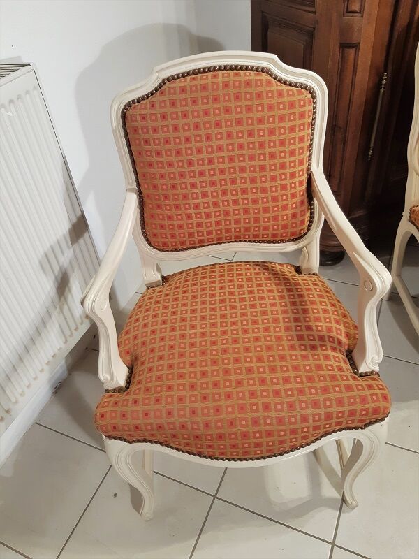 pair of Louis XV armchairs