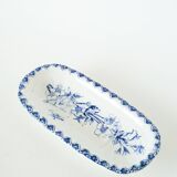 Porte-savon en Terre de Fer, Bleu, XIXème
