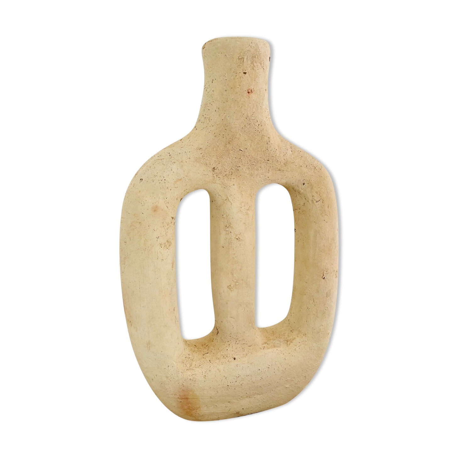 Moroccan pottery Tamegroute blanche