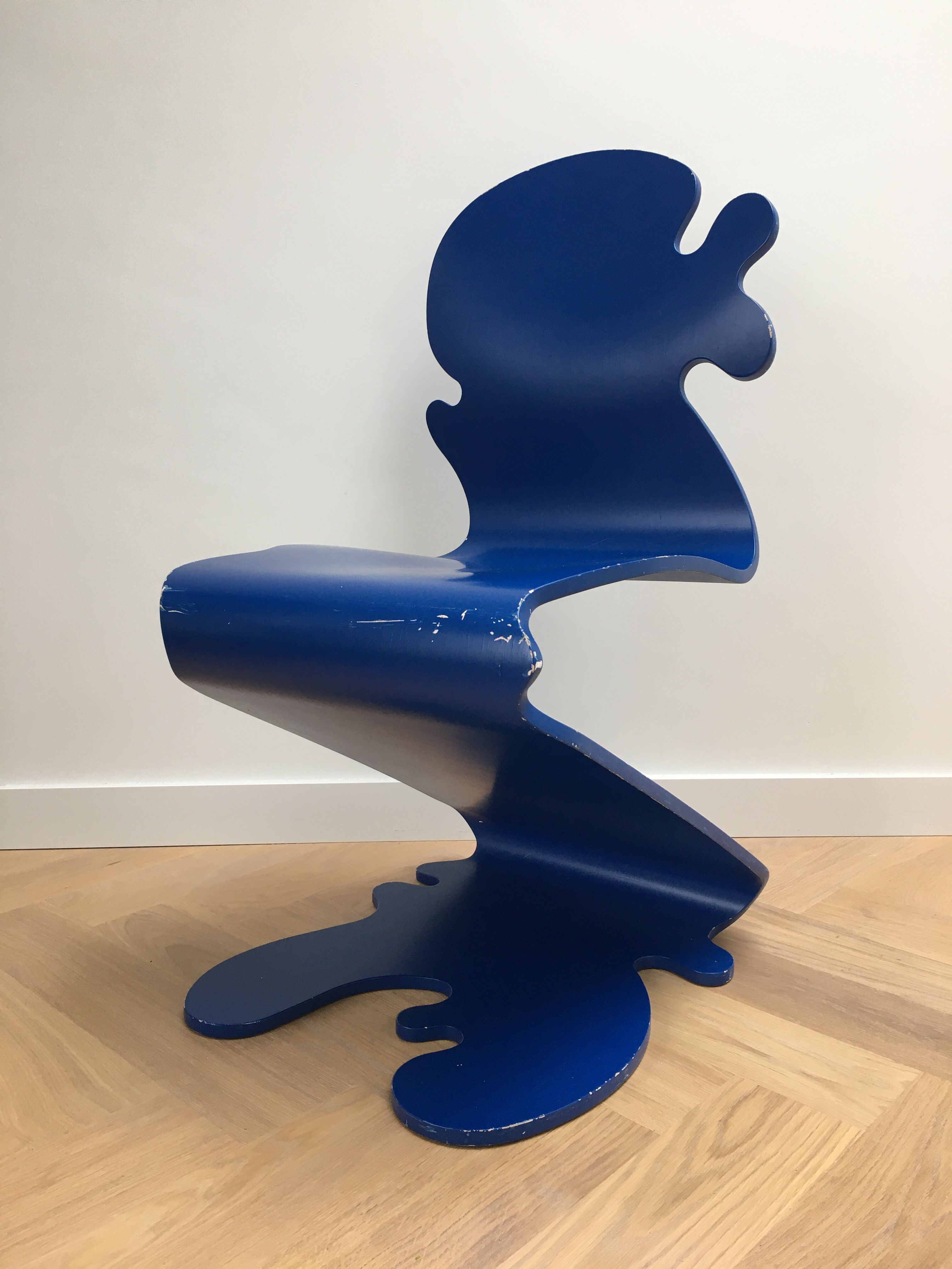 Verner Panton pantonic 5010 chair Studio Hag Denmark, 1992