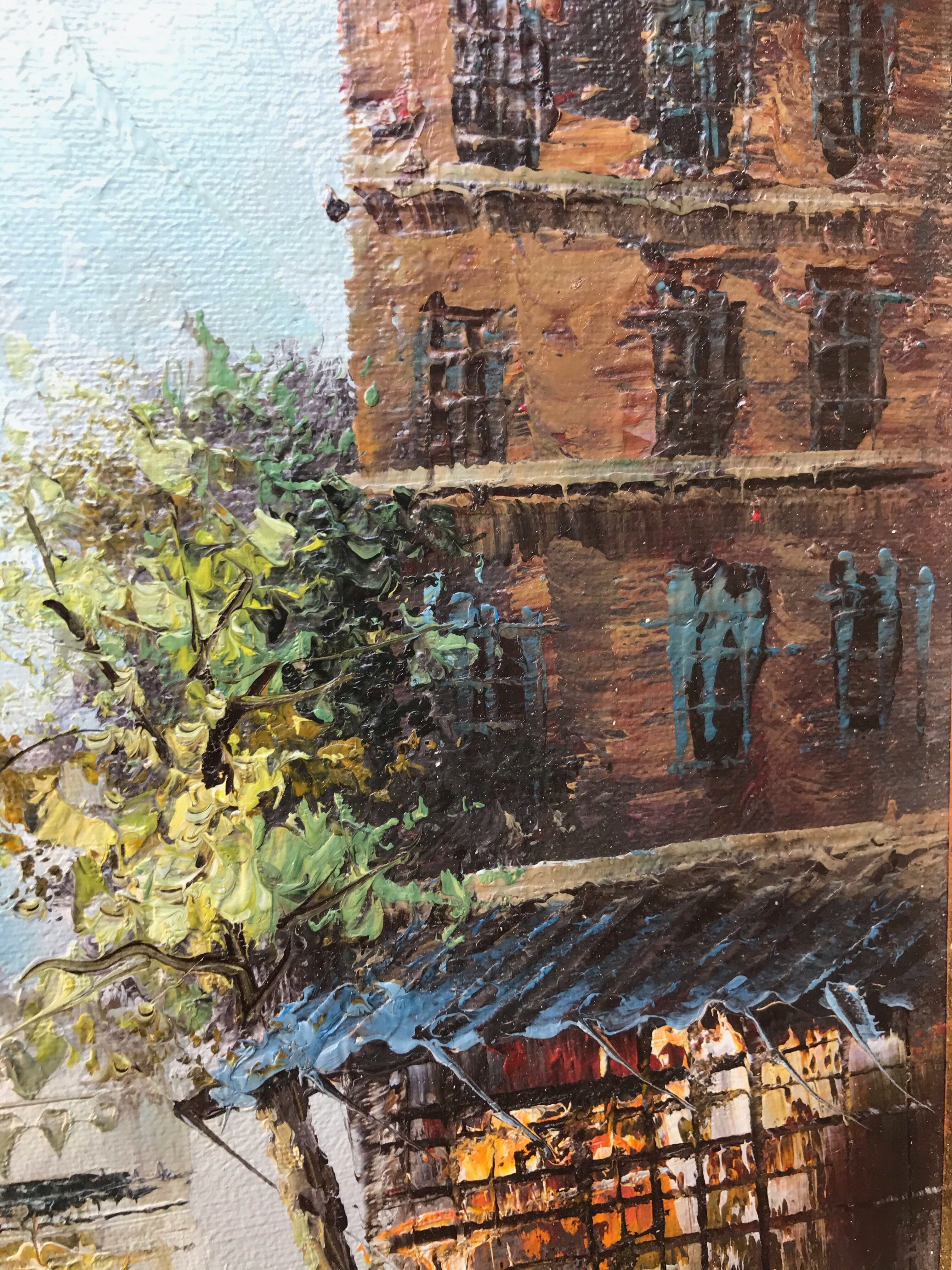 Parisian animated scene by Burnett