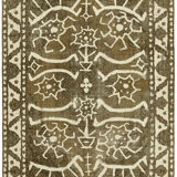 1970s 283 cm x 388 cm beige wool carpet