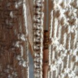 Lampe vintage en macramé
