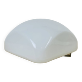 Vintage square opaline wall light