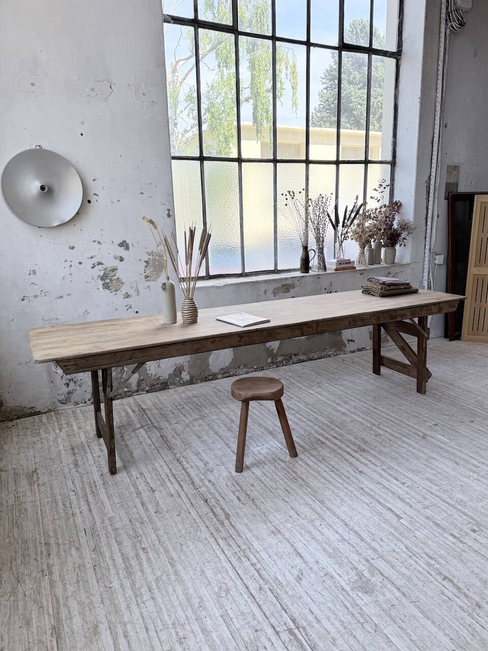 1950 XL folding farmhouse table in pine