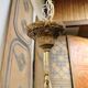 Vintage chandelier 8 lights and brass