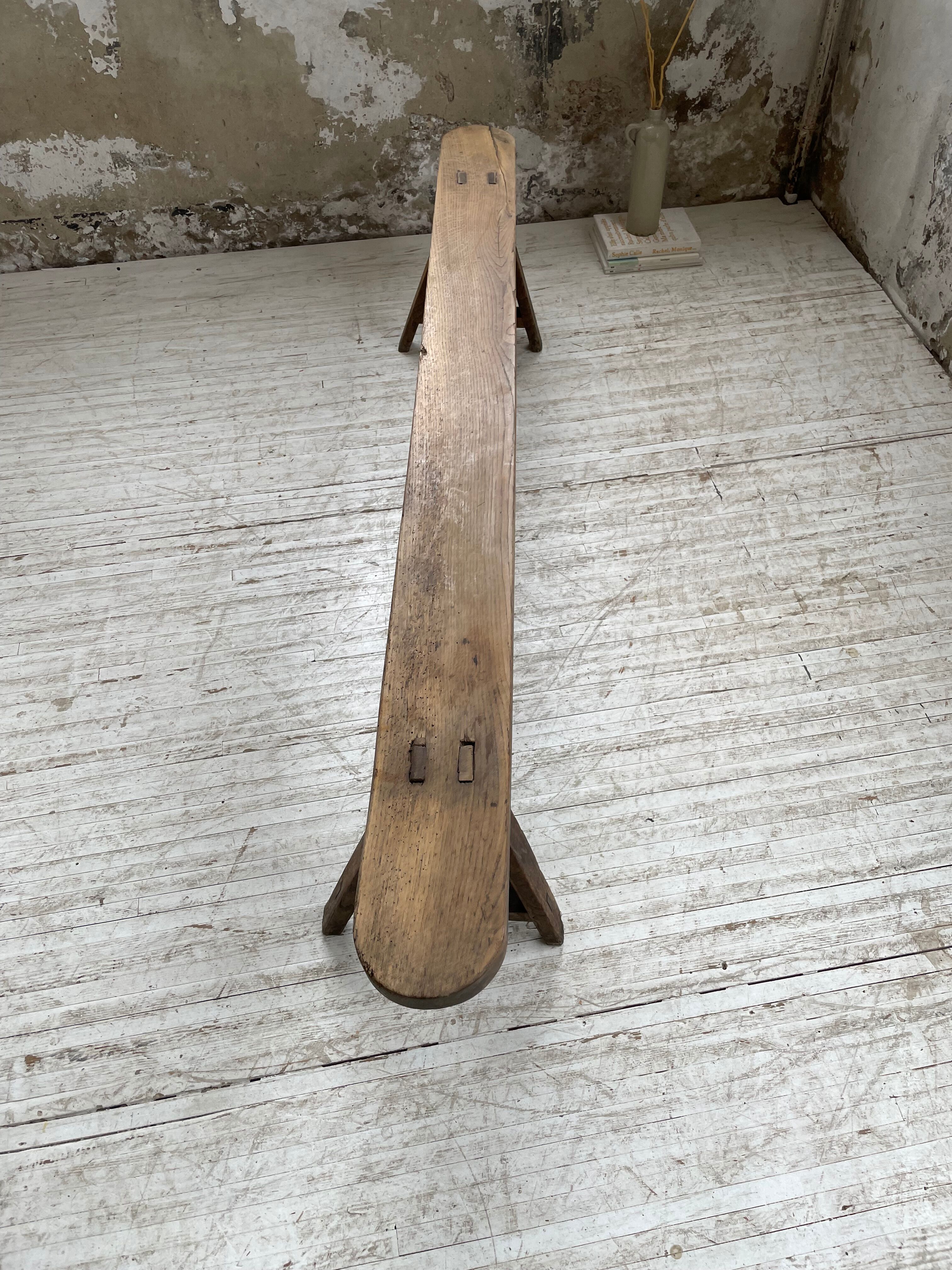 Oak farm bench 195 cm