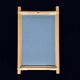 Vintage bamboo and rattan mirror