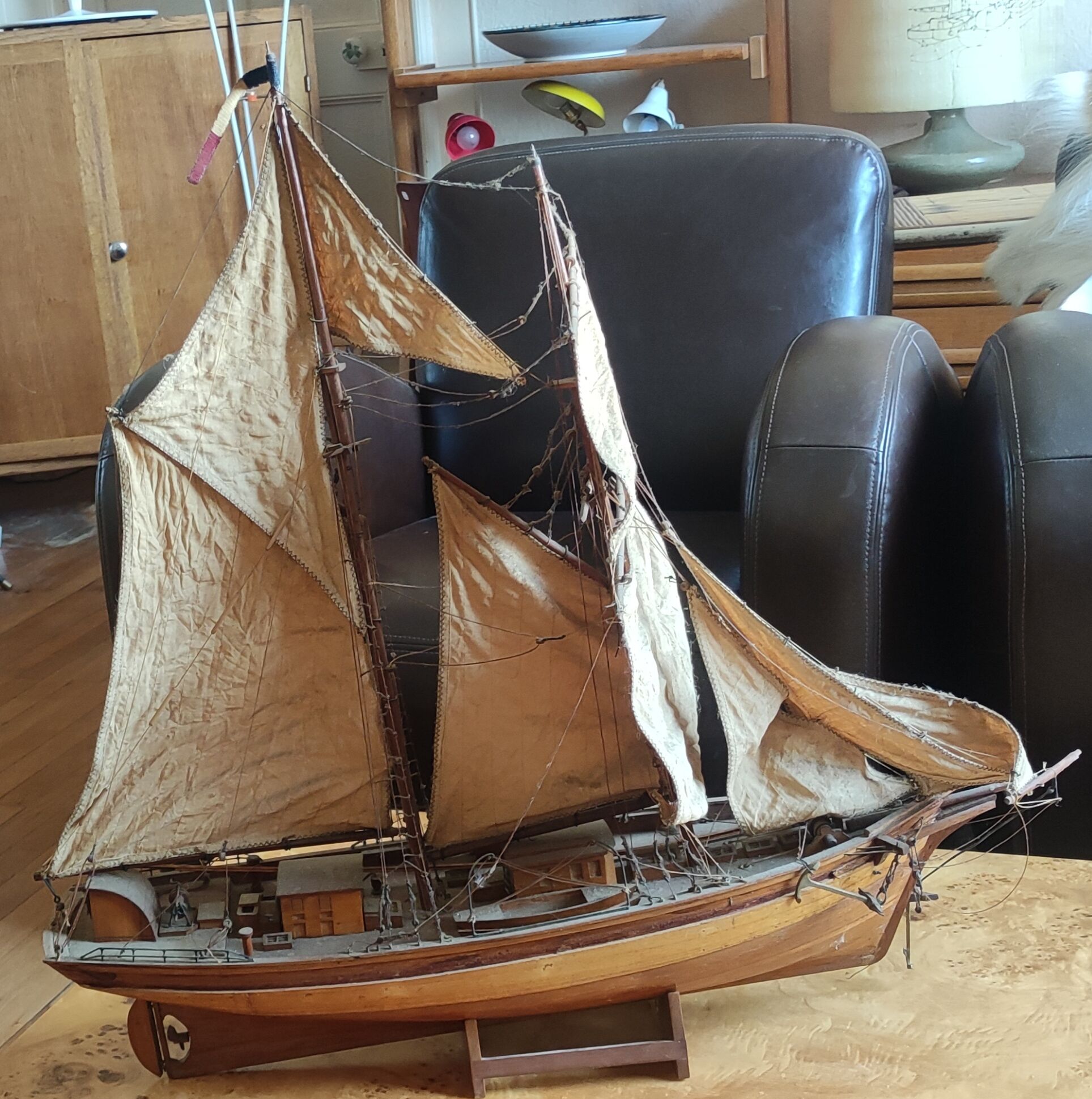 Old model boat