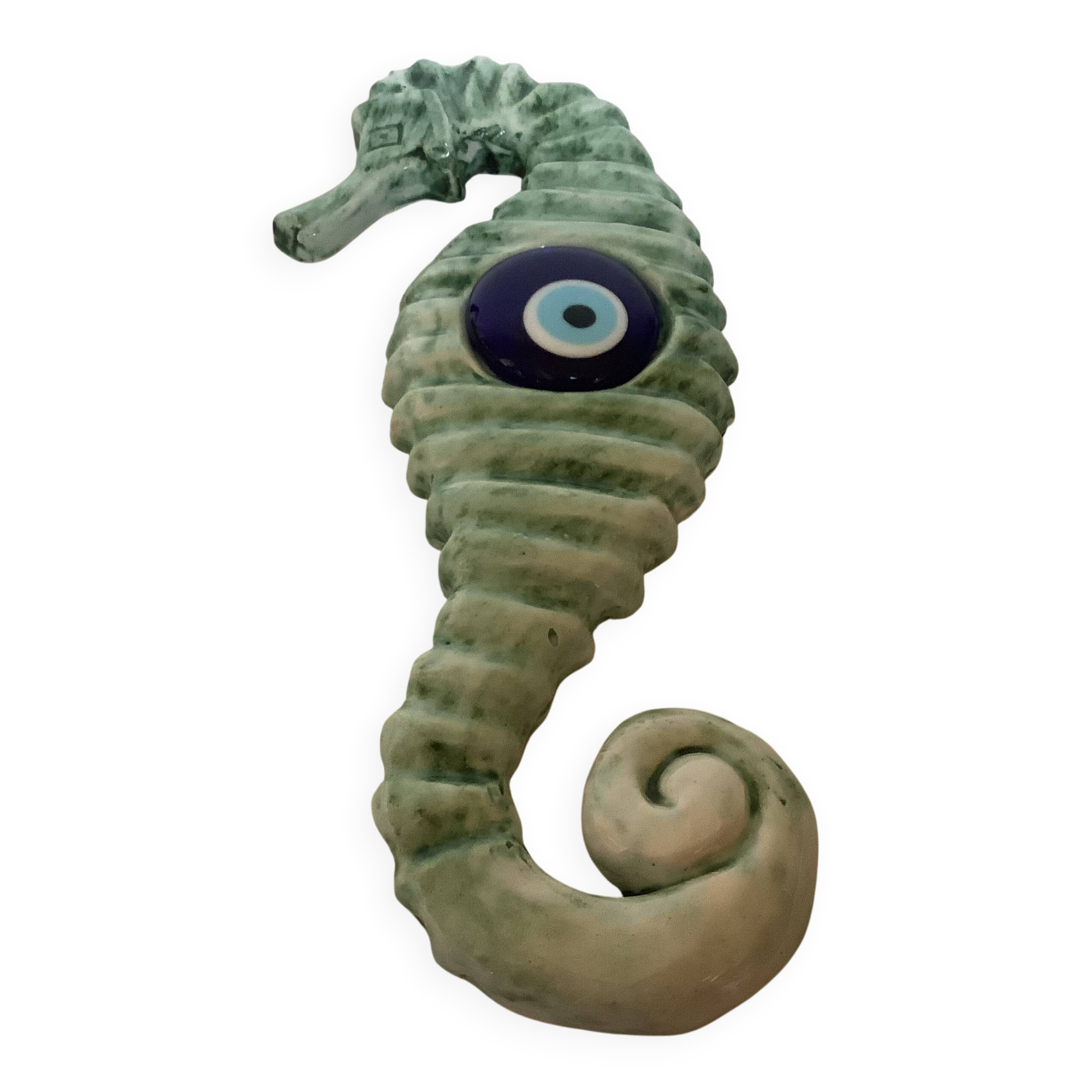 Ceramic seahorse