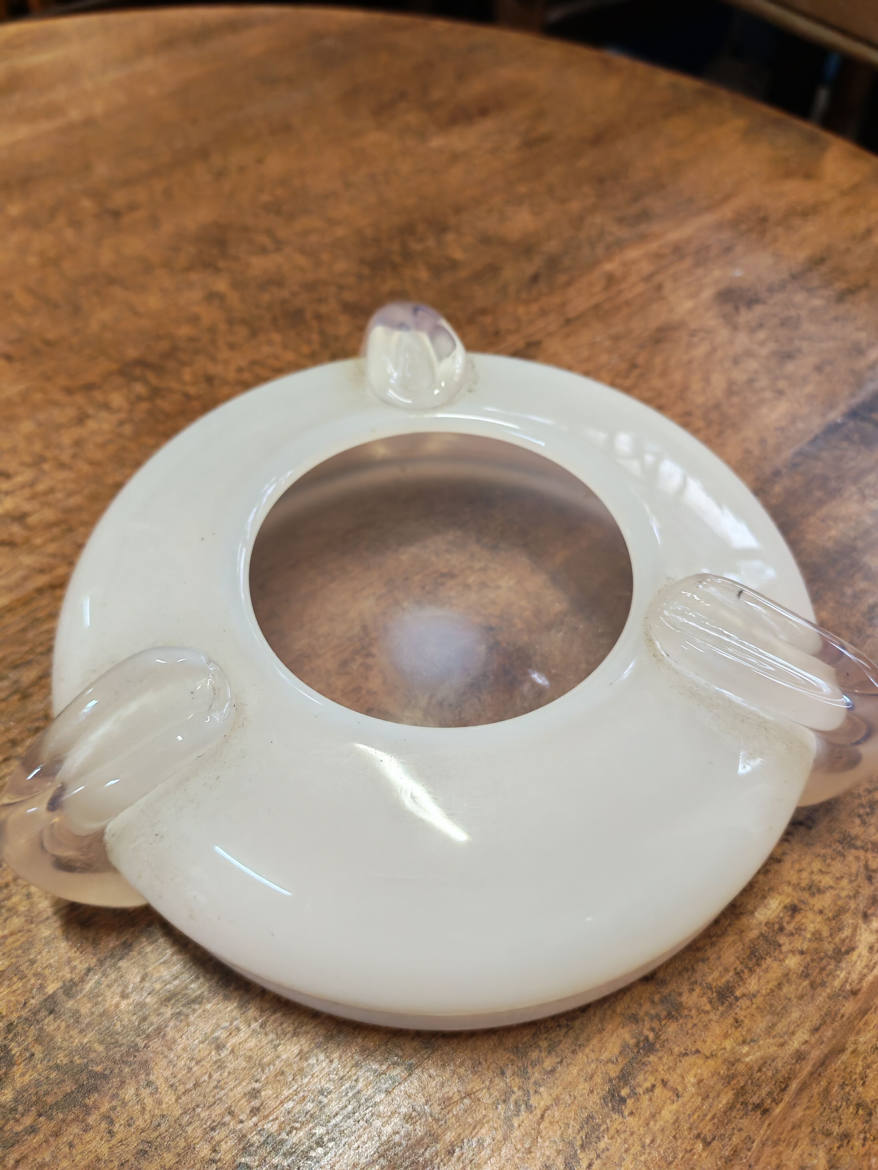 Opaline catch-all tray