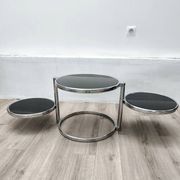 Leitmotiv 1970s rotating tray side table
