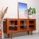 Vintage Teak Display Cabinet, Denmark, 1980s