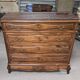 Provençal commode in walnut – Red marble top - late 19th century