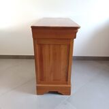 Cherry wood chest of drawers with four drawers