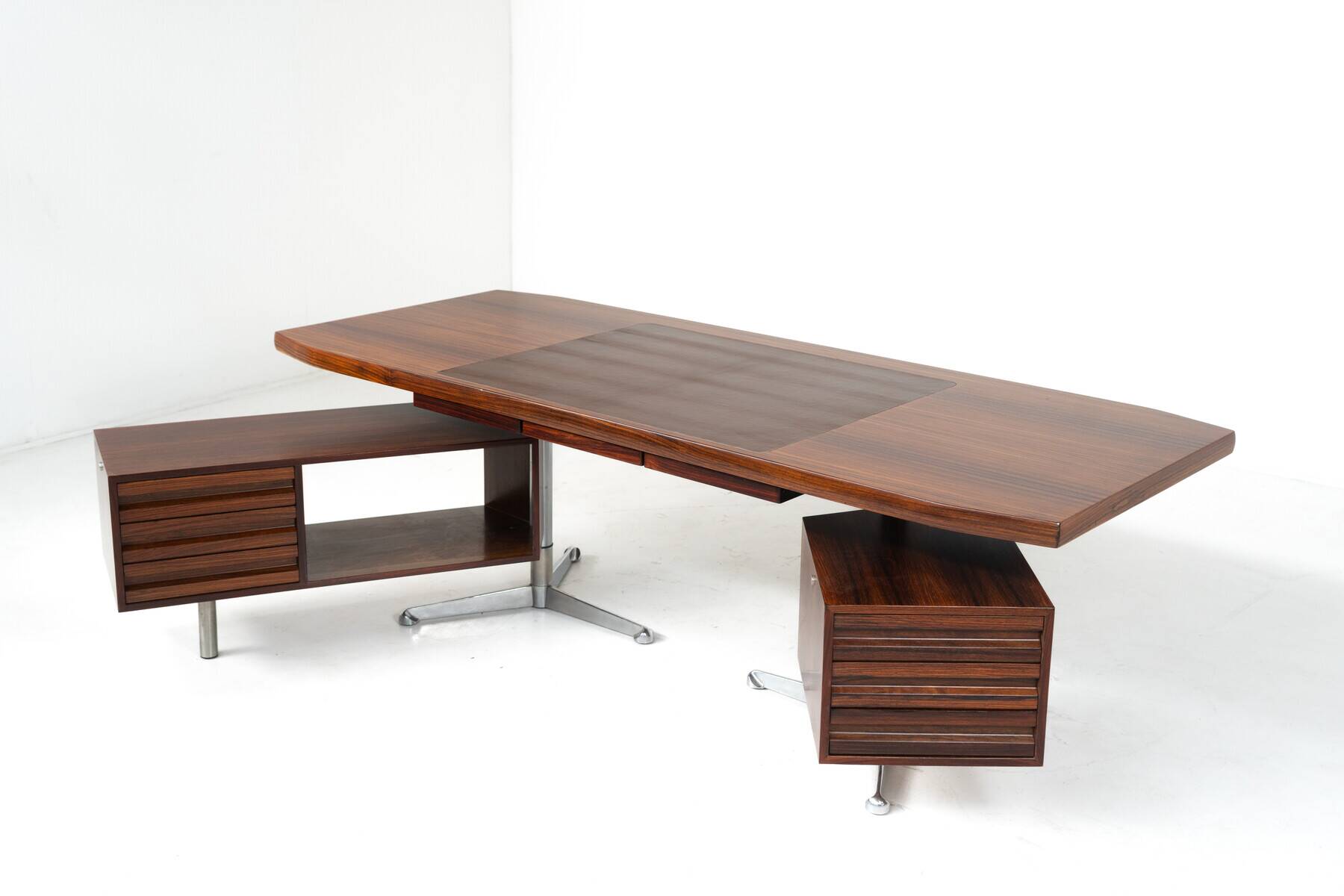 Executive Desk by Osvaldo Borsani for Tecno, Italy, 1960s