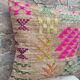 Handmade Moroccan Kilim cushion cover: Berber cushion in wool
