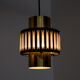 Dutch design metal hanging lamp 70s