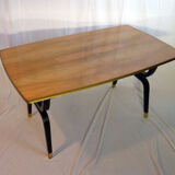 Varnished pear coffee table