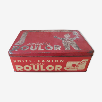 Old Roulor metal box