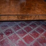 large Art Deco coffee table in amboyna burl