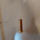 Suspension design opaline blanche