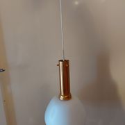 Suspension design opaline blanche