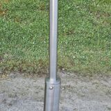 Vintage offset arc floor lamp