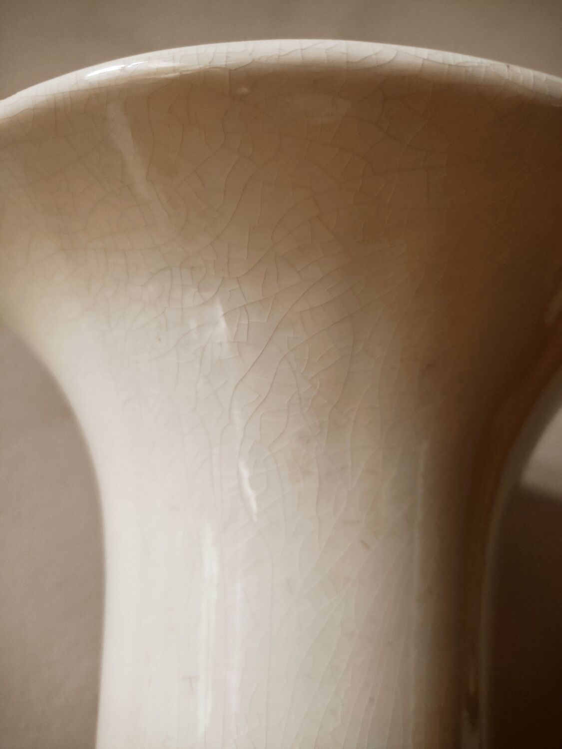 Faience art deco vase by Charolles
