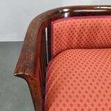 Josef Hoffmann Art Deco Beech Sofa, Vienna Secession, 1920s