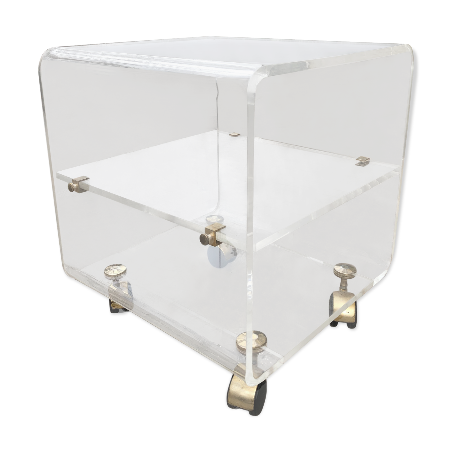 Plexiglas coffee table