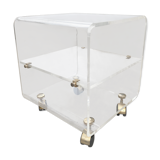 Plexiglas coffee table