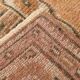 Tapis Oushak Vintage, Laine Fait Main, Beige et Pêche, 168x257 Cm