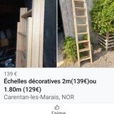 Échelles décoratives