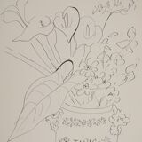 Henri Matisse: Spring Bouquet, signed lithograph