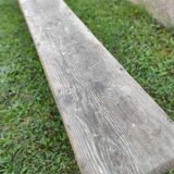 Old farm bench