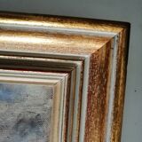 Oil on canvas 1960 "A Summer in the South" signed and dated