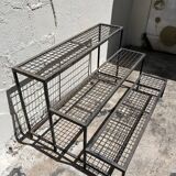 Vintage metal plant holder
