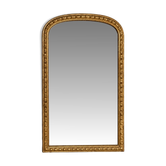 Large Louis-Philippe mirror with a gadrooned decoration — France, 19th century