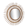 Rattan mirror 70cm