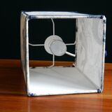 Lantern lamp in vintage Japanese fabric pattern carp koi