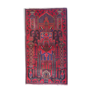 Tapis persan tissé à