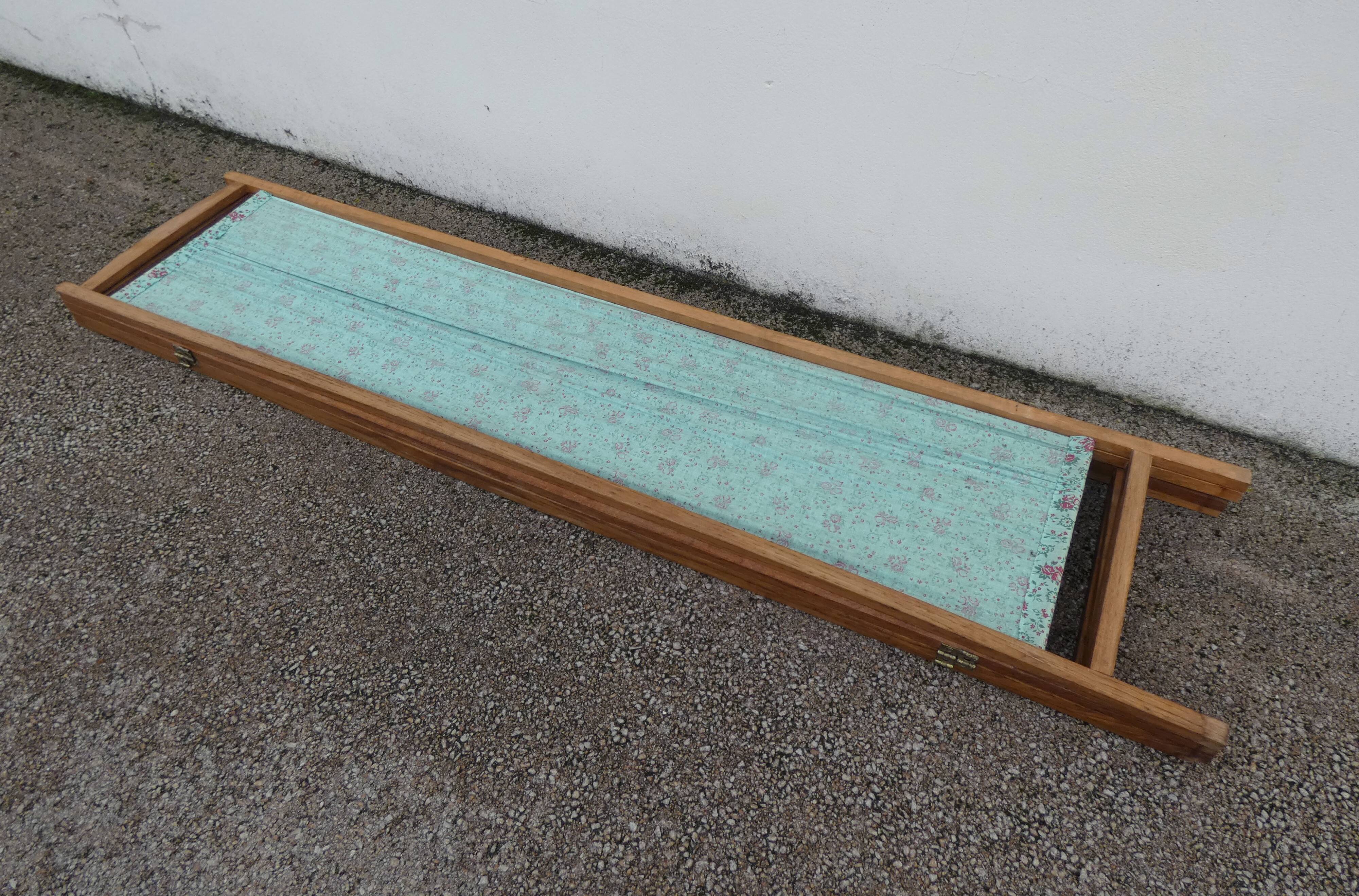 old vintage fabric screen