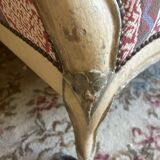 Antique Louis XV style bench – Napoleonic III period – 110 cm