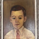 Framed portrait
